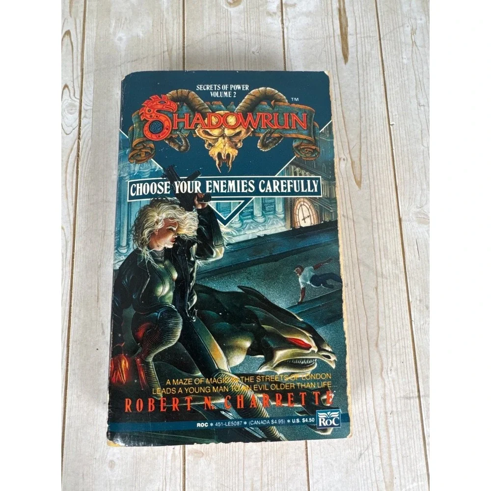 Shadowrun 3 Book Set Never Trust an Elf Into the Shadows Choose Your Enemies